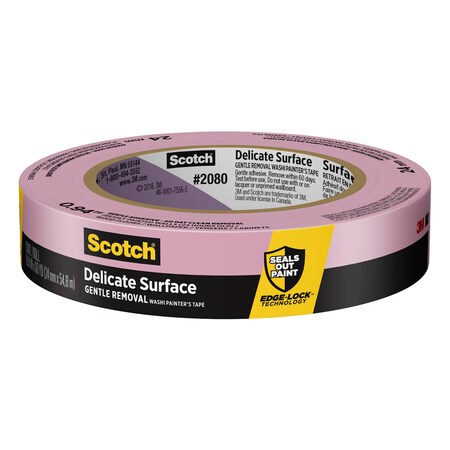 Scotch Scotch 0.94 in. W X 60 yd L Purple Medium Strength Painter's Tape 1 pk 2080-24NC